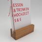 Preview: Kartenhalter Eiche