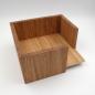 Preview: Box aus Eichenholz, geölt, für Servietten