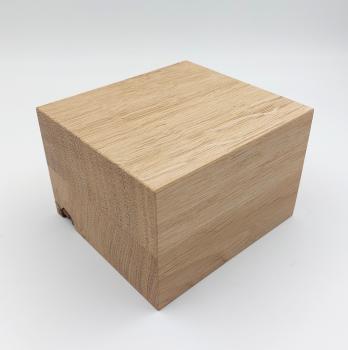 Preview: Großer Holzsockel ohne Nut, Eiche natur, B-Ware