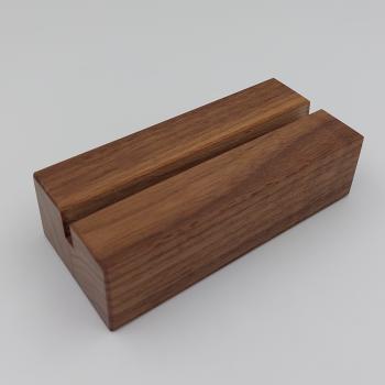 Kalendersockel Nussbaum, 11 cm