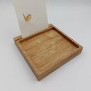 Visitenkartenhalter Eiche